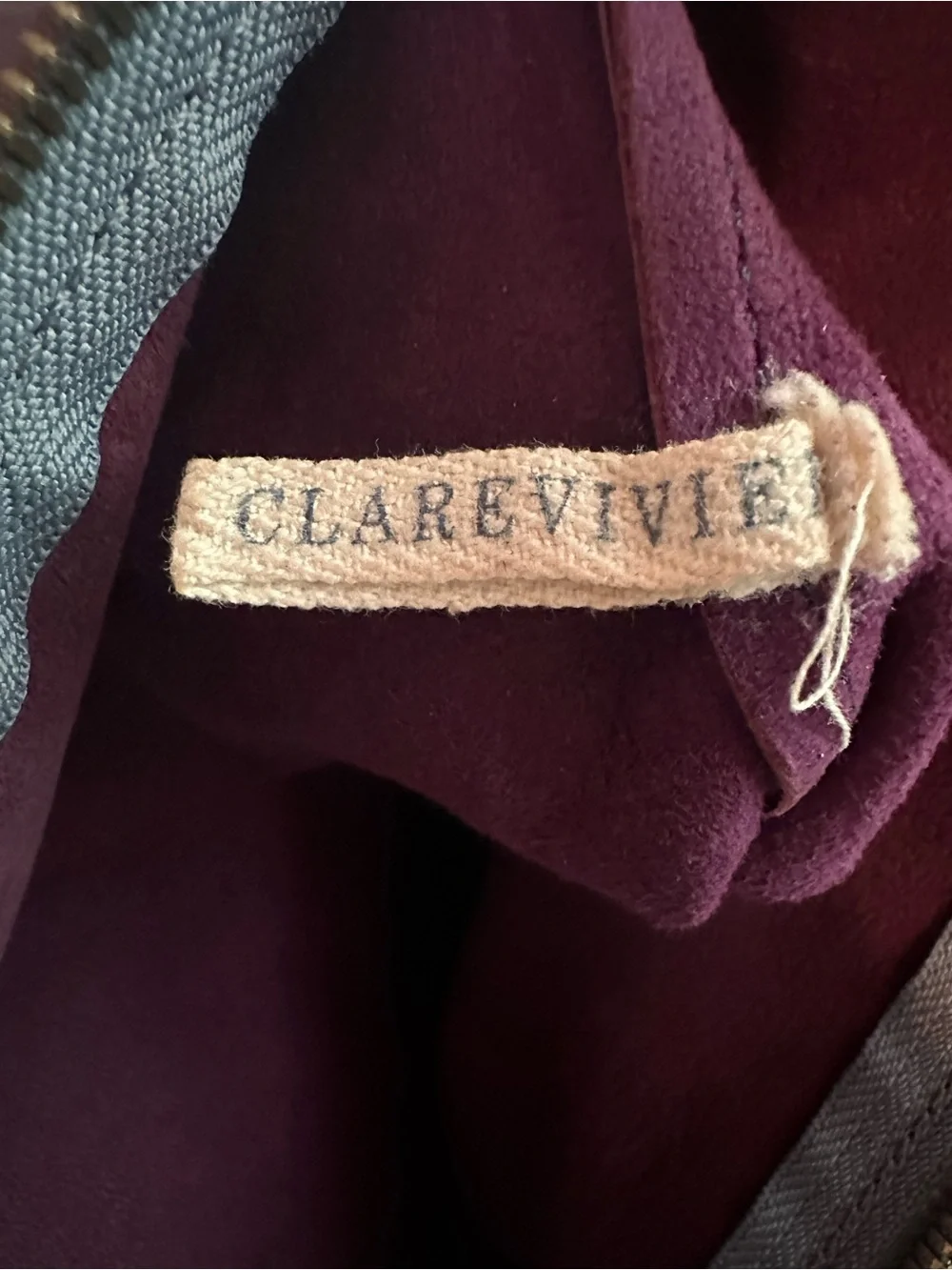 Clare V. plum fold